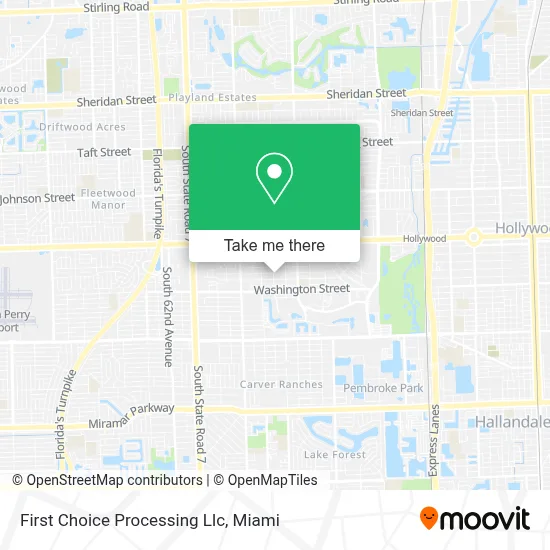 First Choice Processing Llc map