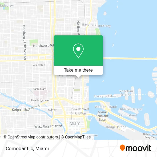 Comobar Llc map