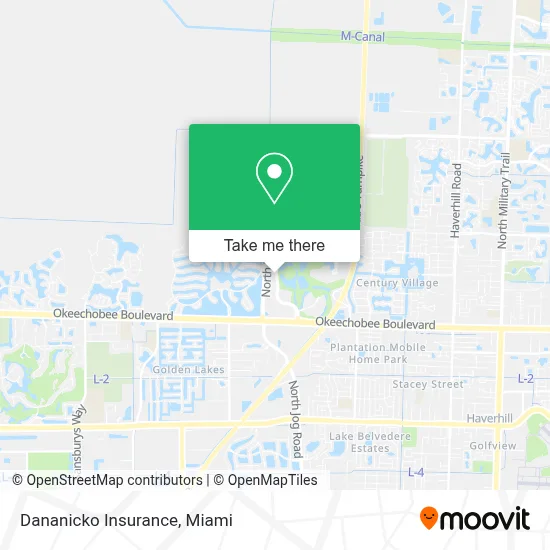Dananicko Insurance map