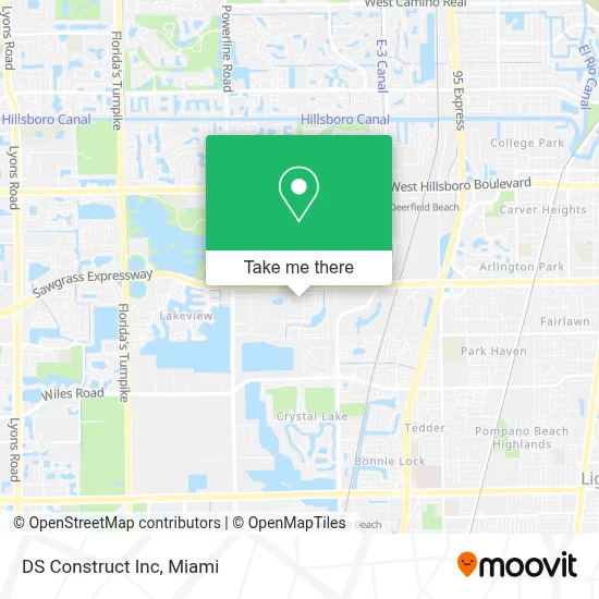 DS Construct Inc map