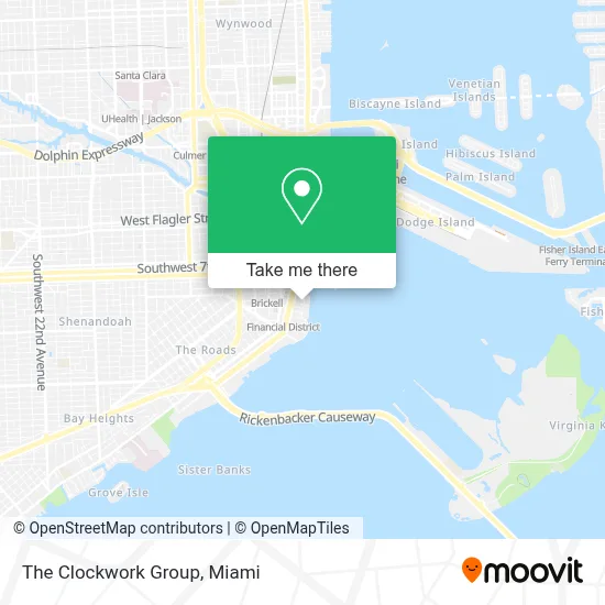 The Clockwork Group map