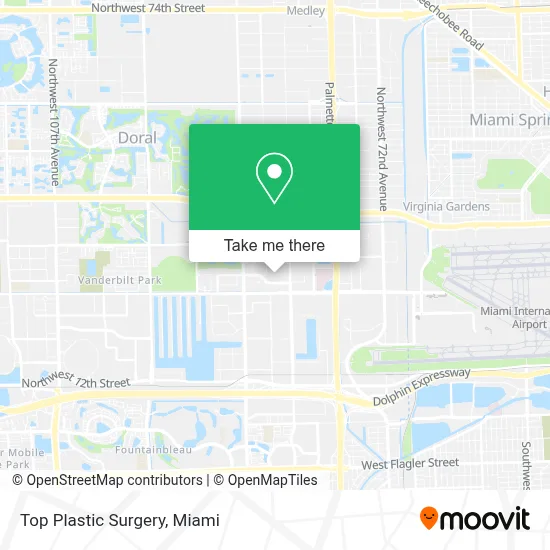 Top Plastic Surgery map