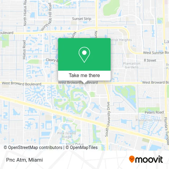 Pnc Atm map