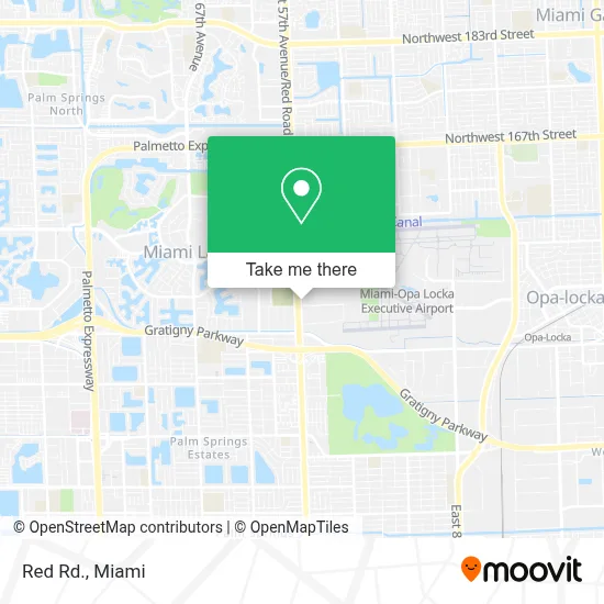 Red Rd. map
