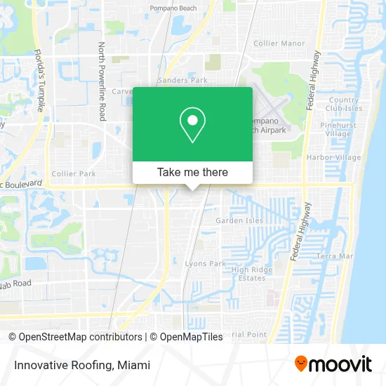 Innovative Roofing map