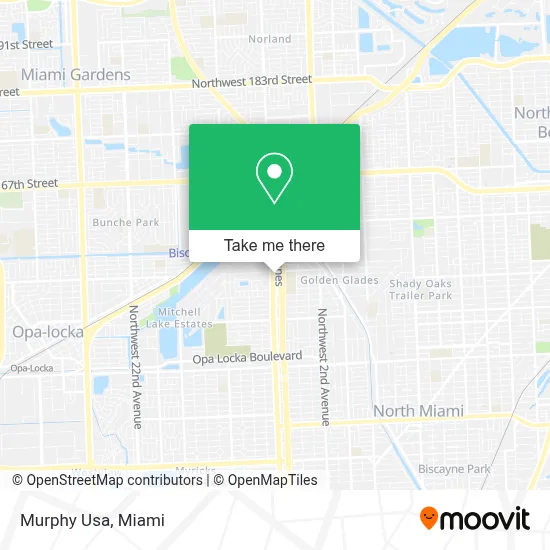 Murphy Usa map