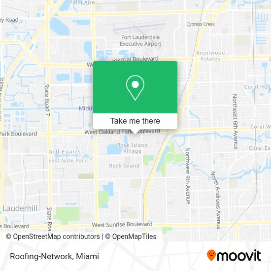 Roofing-Network map