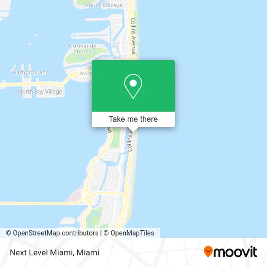 Next Level Miami map