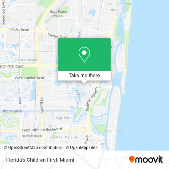 Florida's Children First map