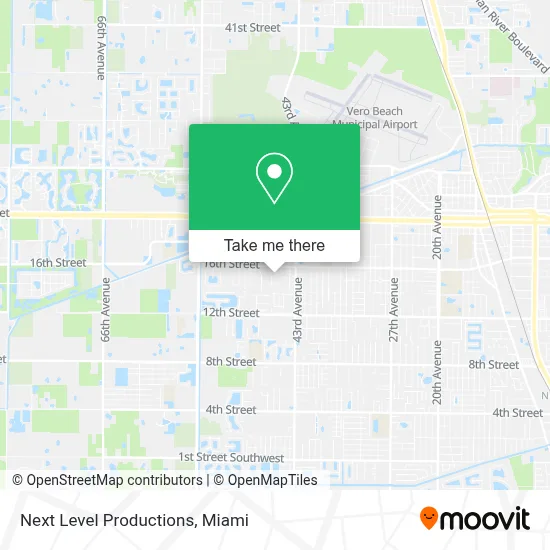Next Level Productions map