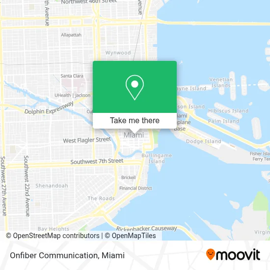 Onfiber Communication map