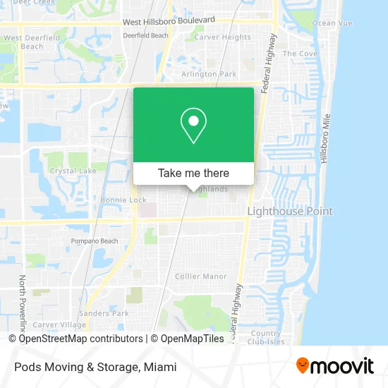 Pods Moving & Storage map