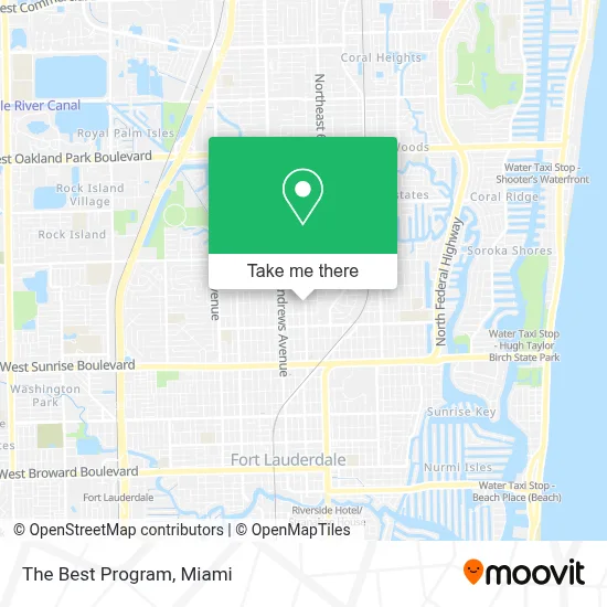 The Best Program map