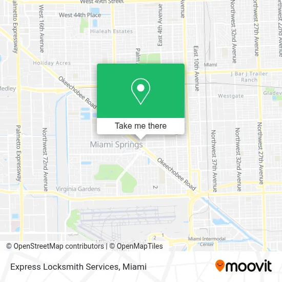 Express Locksmith Services map