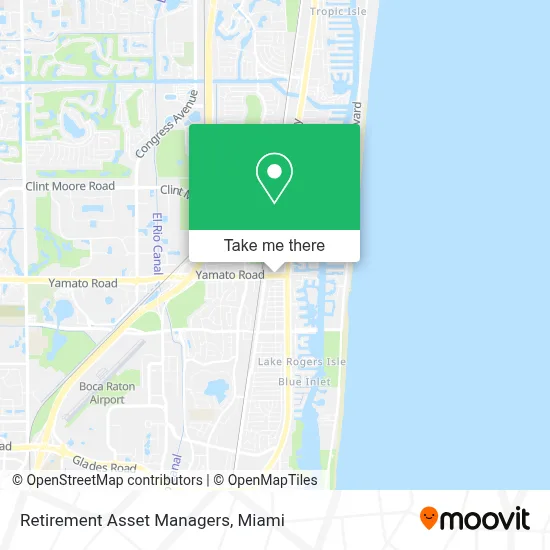 Retirement Asset Managers map