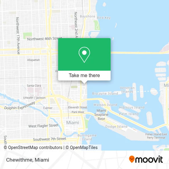 Chewithme map