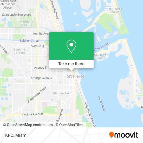 Kfc map