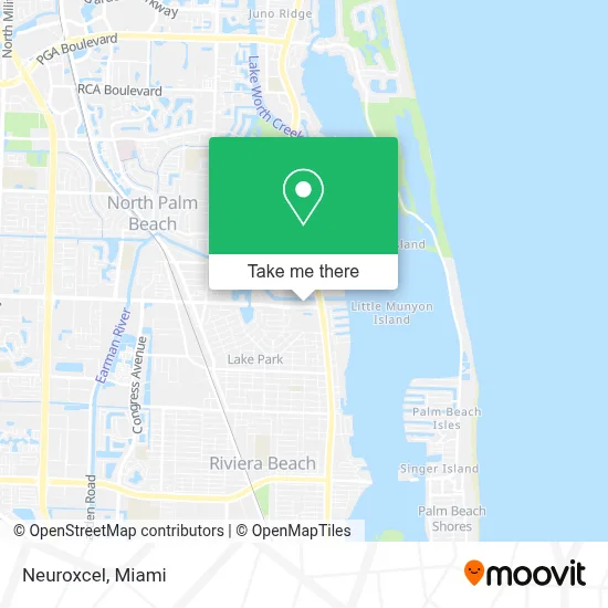 Neuroxcel map