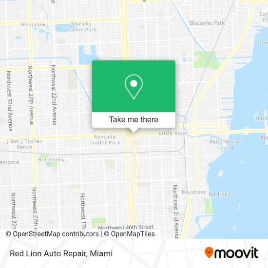 Red Lion Auto Repair map