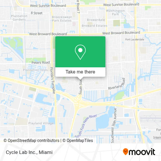 Cycle Lab Inc. map