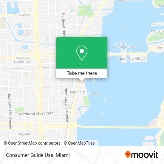 Consumer Guide Usa map