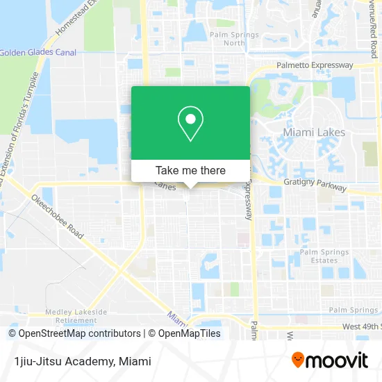 1jiu-Jitsu Academy map