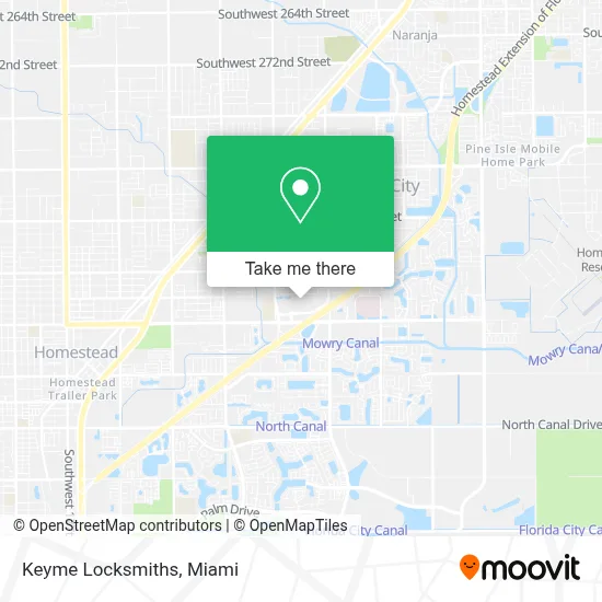 Keyme Locksmiths map