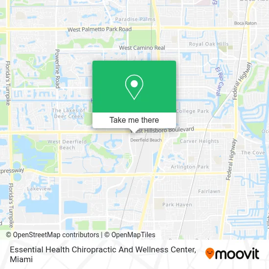 Essential Health Chiropractic And Wellness Center map