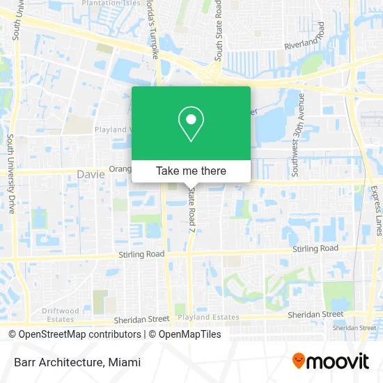 Barr Architecture map