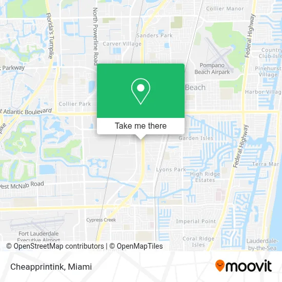 Cheapprintink map