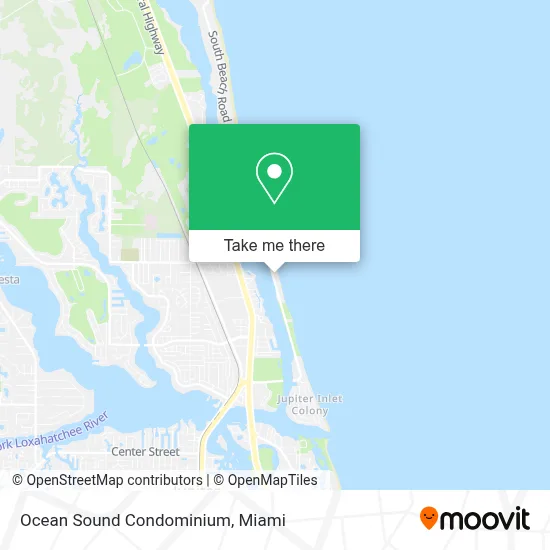 Ocean Sound Condominium map