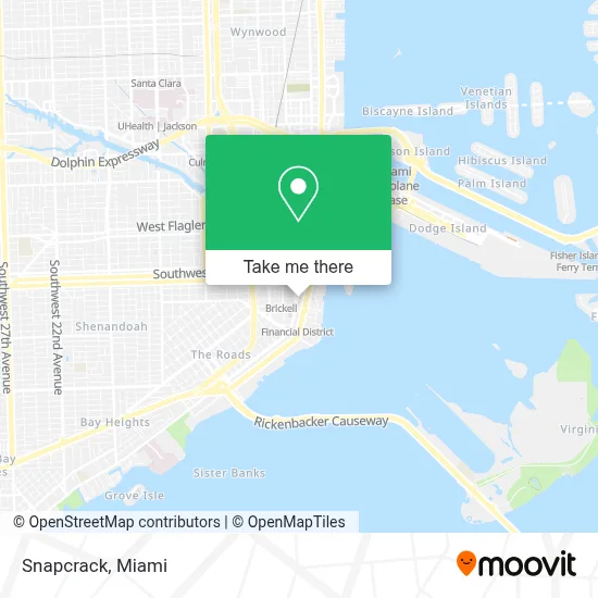 Snapcrack map