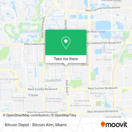 Bitcoin Depot - Bitcoin Atm map
