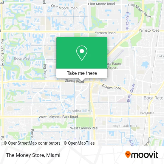 The Money Store map