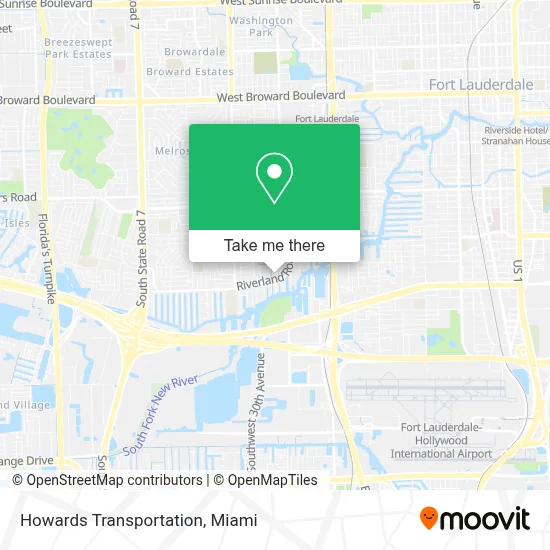 Howards Transportation map