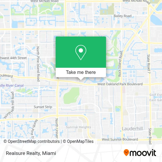 Realsure Realty map