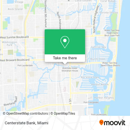 Centerstate Bank map