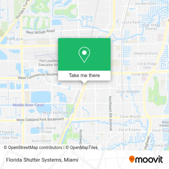 Florida Shutter Systems map