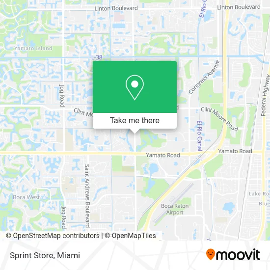 Sprint Store map
