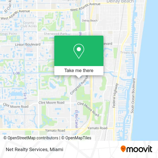 Net Realty Services map