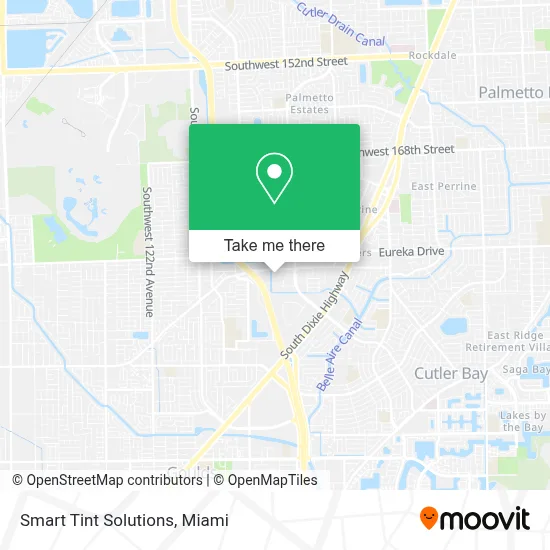 Smart Tint Solutions map