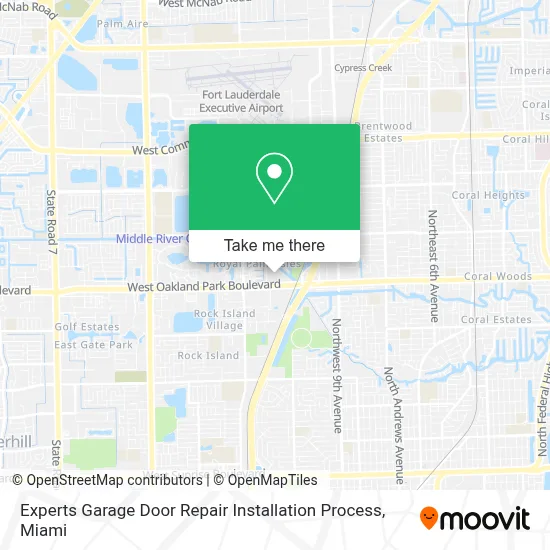 Experts Garage Door Repair Installation Process map