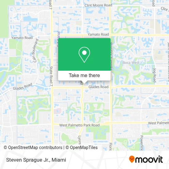 Steven Sprague Jr. map