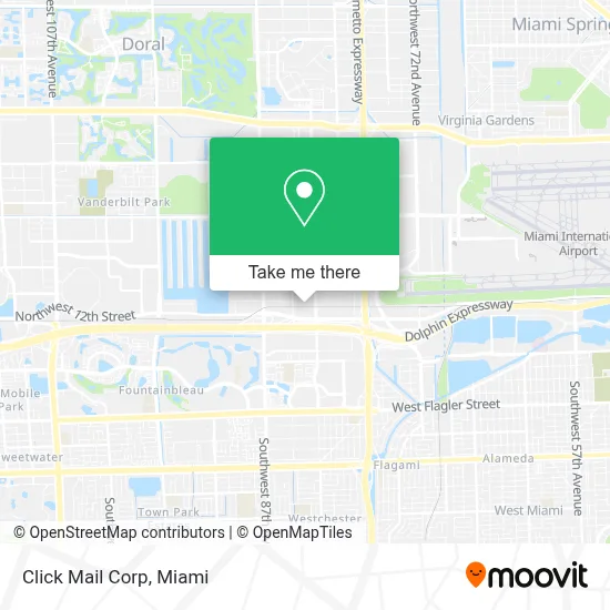 Click Mail Corp map