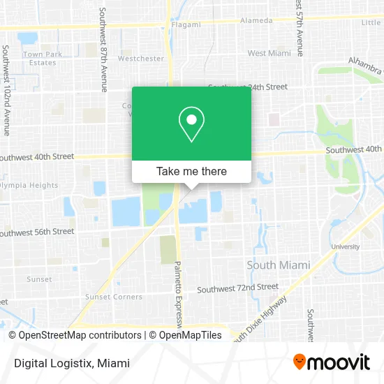 Digital Logistix map