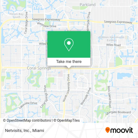 Netvisits, Inc. map