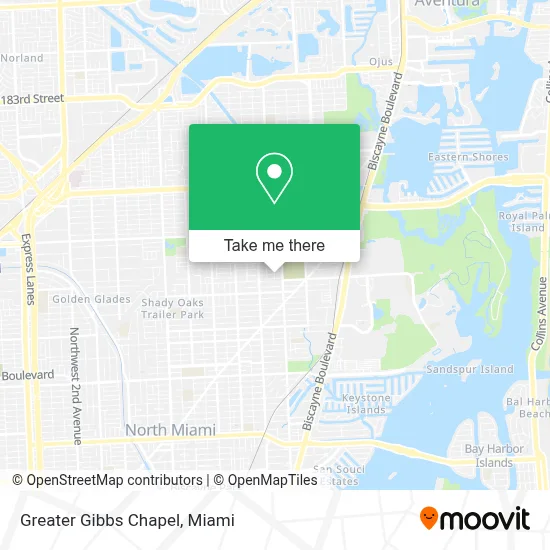 Greater Gibbs Chapel map
