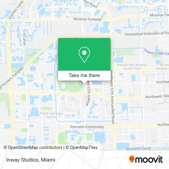 Inway Studios map