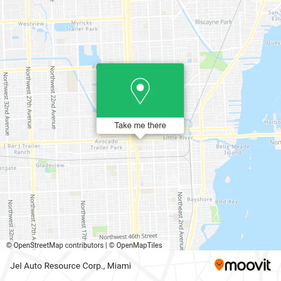Jel Auto Resource Corp. map