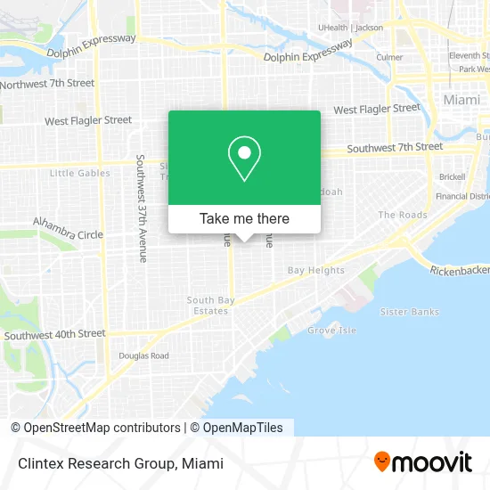 Clintex Research Group map